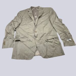 Peter Millar SB Flynn Beige Wool Blazer Only - New Size 46R